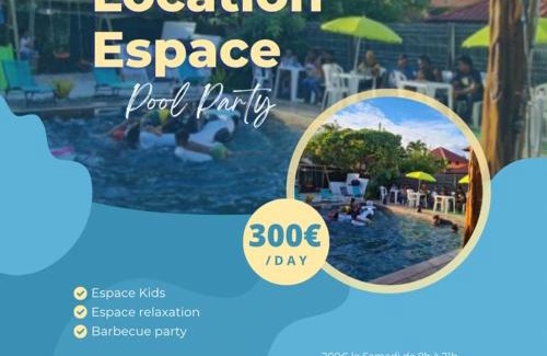 Kourou Apartment | Location Piscine et terrasse pour vos fêtes