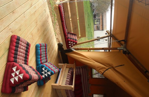 Lalbenque Cottage | Lodge tent at the Poudally cottage in the heart of nature