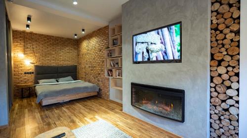 Shevchenkivs'kyi District Apartment | Loft apartment near Smart Plaza Polytech