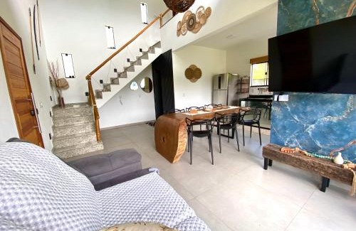 Biscaia House | Loft luxo à beira-mar com hidromassagem
