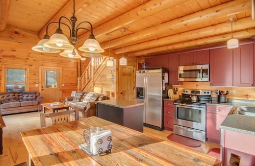 Twin Mountain Cabin | Log cabin in the White Mountains, near Bretton Woods