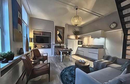 Binnenstad Apartment | Logeren aan de Haven - Appartement Spijkerbrug