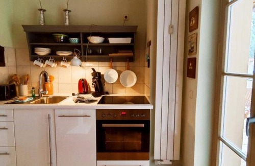 Rheinsberg Condo | LoggiaHaus am Schloss, apartment Pünktchen 1st floor (Jun-Aug minimum stay 7 nights)