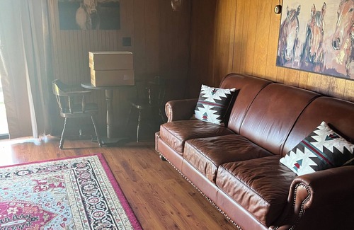 Northeast Michigan Ski Chalet | Lost Pines Lodge - Little A - Cabin 2 - Pet Friendly