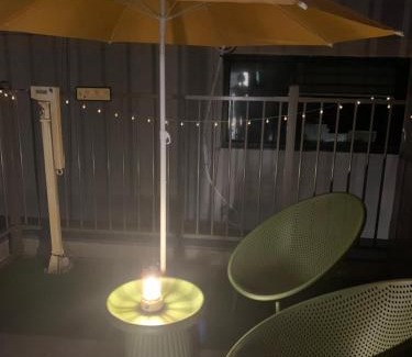 Songpa Apartment | Lotte Tower view terrace house