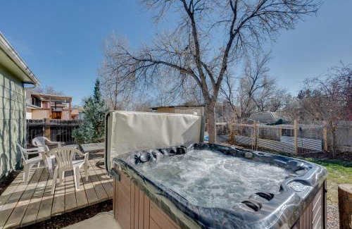 Loveland House | Loveland Home with Private Hot Tub and Wood Fireplace!