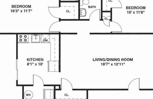 Bridgewater Apartment | Lovely 2-Bedroom Short-Term Furnished Rental Apartment