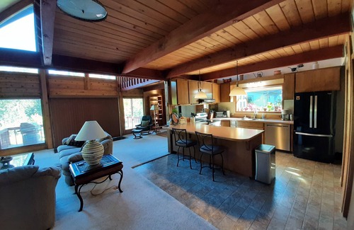 Concrete House | Lovely A-frame Cabin Style Home along the Skagit River