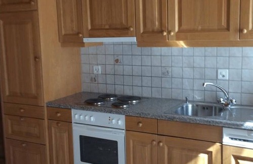 Saas Almagell Apartment | Lovely apartment for 8 guests with WIFI, TV and balcony