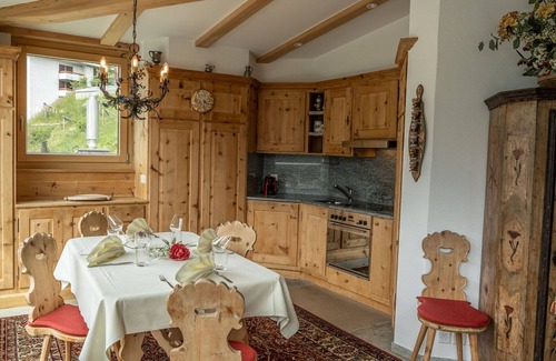St. Moritz Apartment | Lovely apartment for 4 people with WIFI, TV and terrace