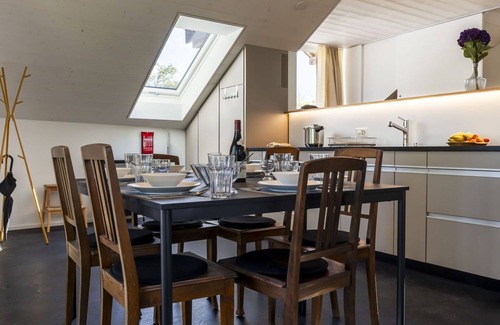 Chatel-Saint Denis Apartment | Lovely apartment for 6 people with WIFI, patio, pets allowed and parking