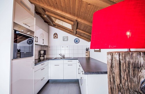 Falera Apartment | Lovely apartment for 5 guests with pool, WIFI, TV, balcony, panoramic view and parking