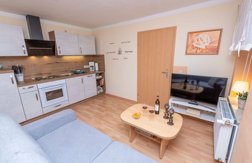 Stangerode Apartment | Lovely apartment for 2 people with WIFI, TV, patio and parking