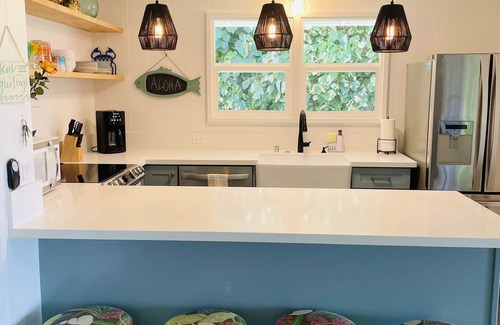 Waialua House | Lovely Beachfront cottage! Private Northshore Get Away!