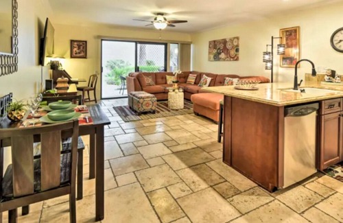 Twin Palms Condo | Lovely Ground Floor Unit