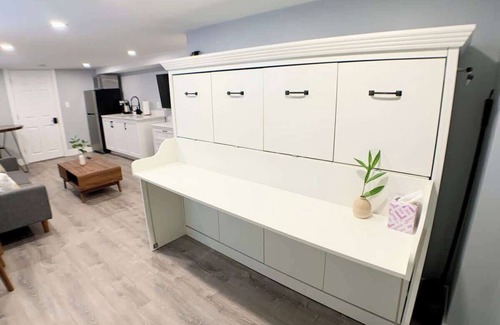 Arlington Condo | ♥ Lovely Studio - Spotless, W/D, Parking, Private