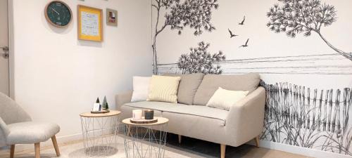 La Richardais Apartment | LR1 - Vue mer & Plage à pied - Ressourçant & paisible