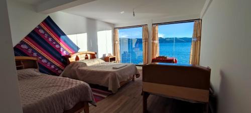 Moon Island Bed & Breakfast | Luna del Titikaka Lodge Isla de la Luna Bolivia Montaña Inka