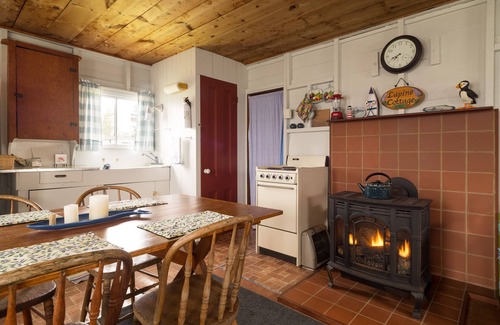 Jonesport Cottage | Lupine Seaside Cottage above Shoreline with Gorgeous Views