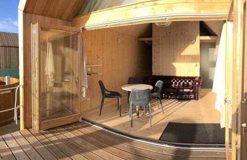 Brightlingsea House | Lushna 1 Mezzanine at Lee Wick Farm Cottages & Glamping