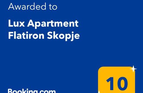Skopje Region Apartment | Lux Apartment Flatiron Skopje