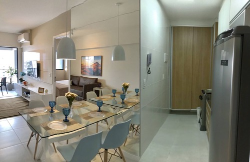 Ponta Verde Apartment | LUX. BEDROOM AND LIVINGROOM. EDF TIME. GREEN POINT