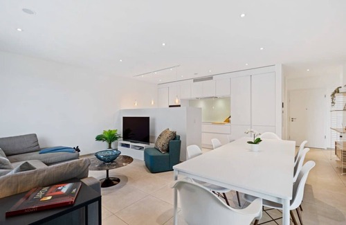 Gasperich Apartment | Lux City Escape: 2BR Apt with Balcony & Workspace