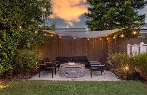 South Park House | Luxe Backyard Oasis w Hot Tub Chic Design South Park Sanctuary