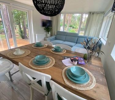 Doornspijk Ski Chalet | Luxe groot chalet voor 6 personen op de Veluwe!