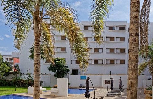 Agadir Bay Apartment | Luxurious 100sqm apartment with 2 swimming pools and unlimited wifi