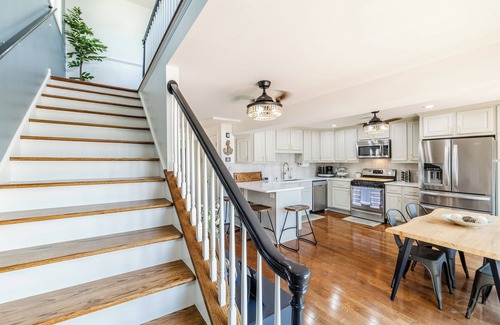 Cedar Lake House | Luxurious Lake House w/Amazing Outdoor Space! Steps From a Private LakeFront!