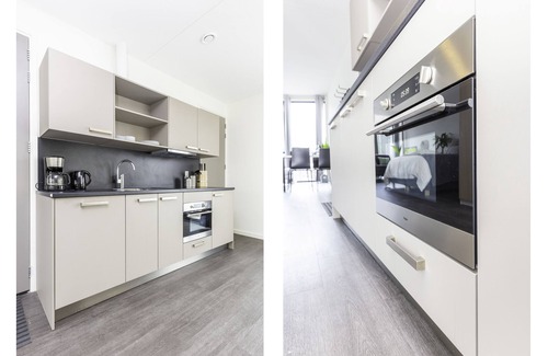 Delft Apartment | Luxurious loft w/view walk city center Family XL