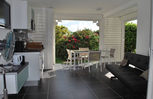 Saint-Francois Apartment | Luxurious Lower Villa in Anse des Rochers with Beach, Sea View and Swimming Pool