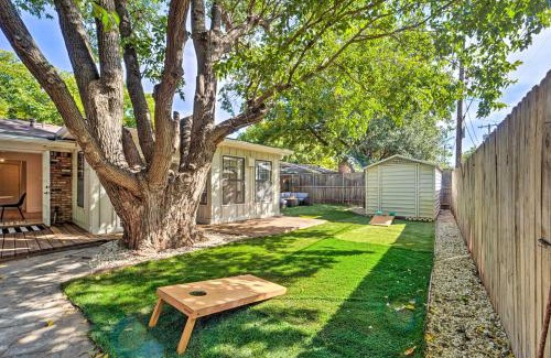Lubbock House | Luxurious Lubbock Home Fire Pit, Outdoor TV!