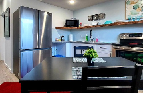 Grande Prairie Apartment | Luxurious Studio Haven - Newly Renovated for Your Comfort! 🌟