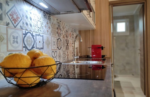 Ammoudia Apartment | Luxurious two bedroom family apartment with kitchen and balcony