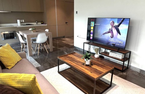 Monterrey Apartment | Luxury 2BD&2Bath Next to Plaza Hospital Pool