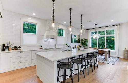 Manchaca House | Luxury 7BR Creekside Retreat w/Pool, Spa, Game Room, Views - South Austin