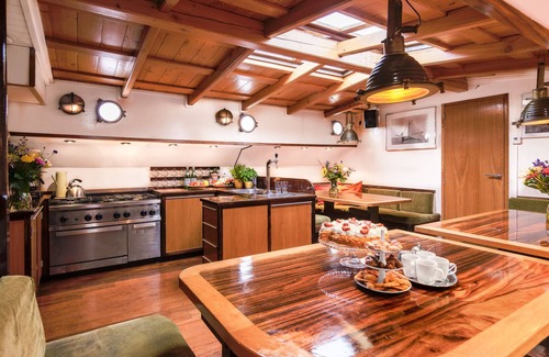 Amsterdam North Boat Rental | Luxury antique sailing ship Lotus
