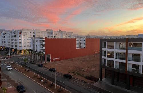 Agadir Bay Apartment | Luxury Apartment 100sqm with Pool near Beach WIFI Unlimited with Optical Fiber