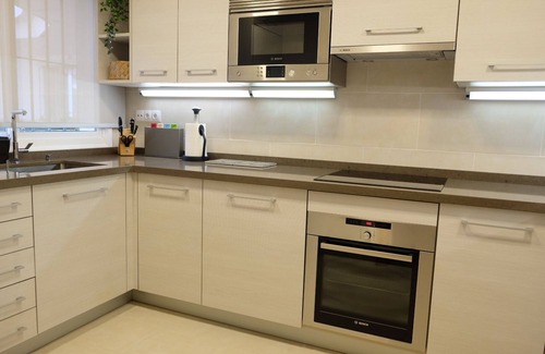 Guadalmina Apartment | Luxury apartment with terrace, garage and pool.