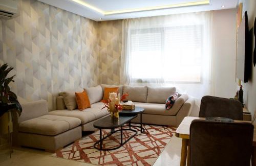 Casablanca City Center Apartment | Luxury Appart Maarif - Confort et Élégance au Cœur de la Ville