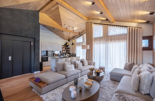 Courchevel Ski Chalet | Luxury Chalet with Indoor Jacuzzi, Near Slopes and Center