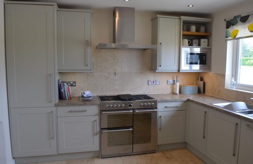 Liverton House | Luxury Contemporary Wooden Lodge Set In Rural Landscape With Garden And Parking