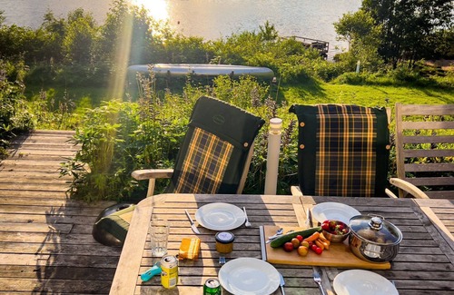Nissafors House | Luxury cottage/ski chalet directly to lake, sandy beach & forest