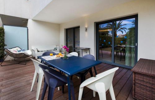 Cap-d'Antibes Apartment | Luxury garden apartment 2BR in the best development of Cap d'Antibes-Juan les Pins