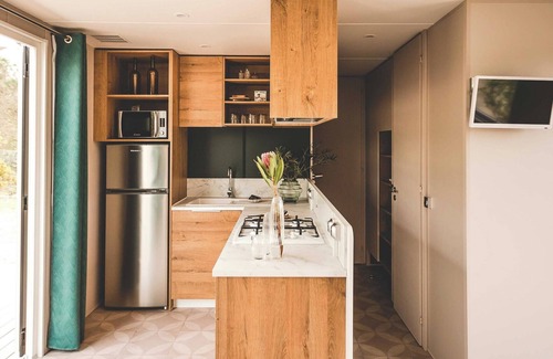 Luxembourg Ardennes House | Luxury mobile home at Resort Walsdorf, Luxembourg, 6 guests, 2 baths, terrace. Nature and relaxation await.