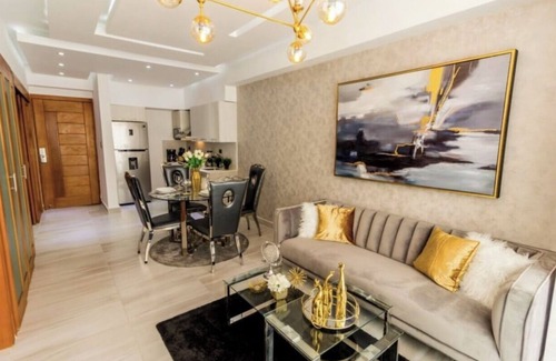 Los Prados Apartment | Luxury & Modern 2Bedroom 2baths Apartment with POOL Rooftop + GYM