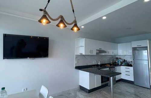 Oued Alian Apartment | Luxury New 2 bedrooms, large terrace with Sea view - Oued Alian