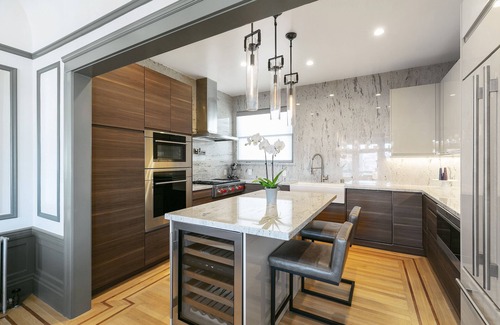 Russian Hill Apartment | Luxury New Penthouse 2 bedroom 2 bath w/office. ORGANIC SANITATION
